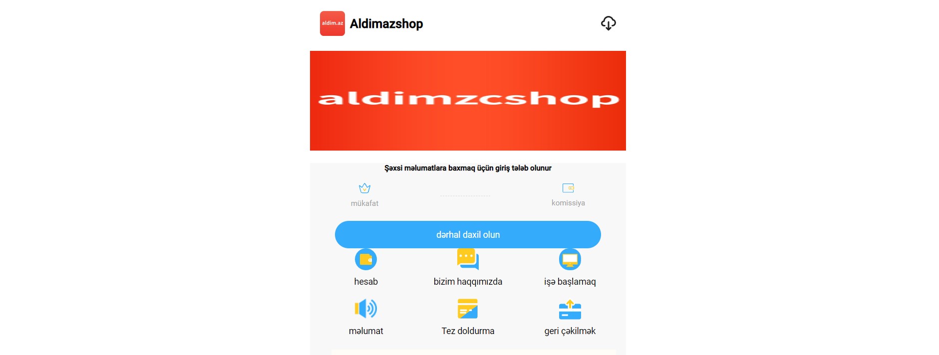 Aldimaz Shop