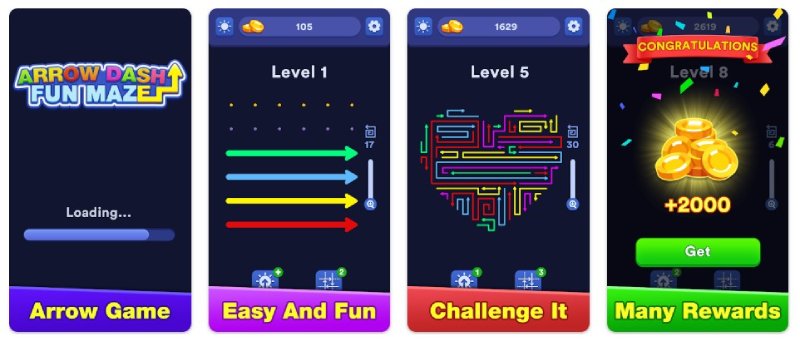 Arrow Dash Fun Maze