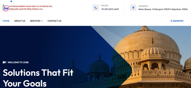 Chittorgarh Kendriya Sahkari Bank Ltd