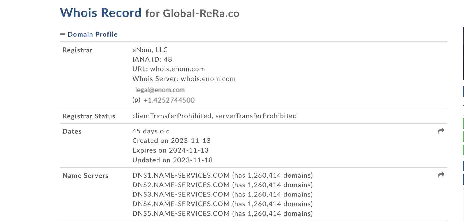 Global RERA — брокер-фейк с клонированным сайтом и заезженной мошеннической схемой
