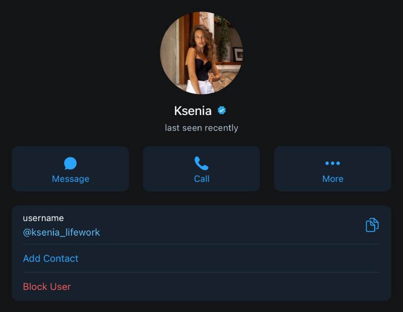 Ksenia Lifework: разоблачение криптотрейдерши Ксении с множеством телеграм-каналов