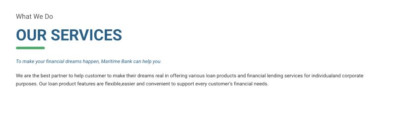 Maritime Specialized Bank Plc.