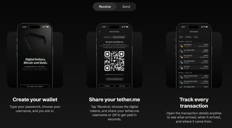 Tether Wallet
