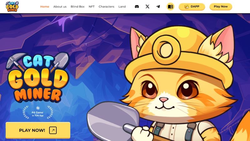 Cat Gold Miner