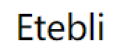 Etebli icon