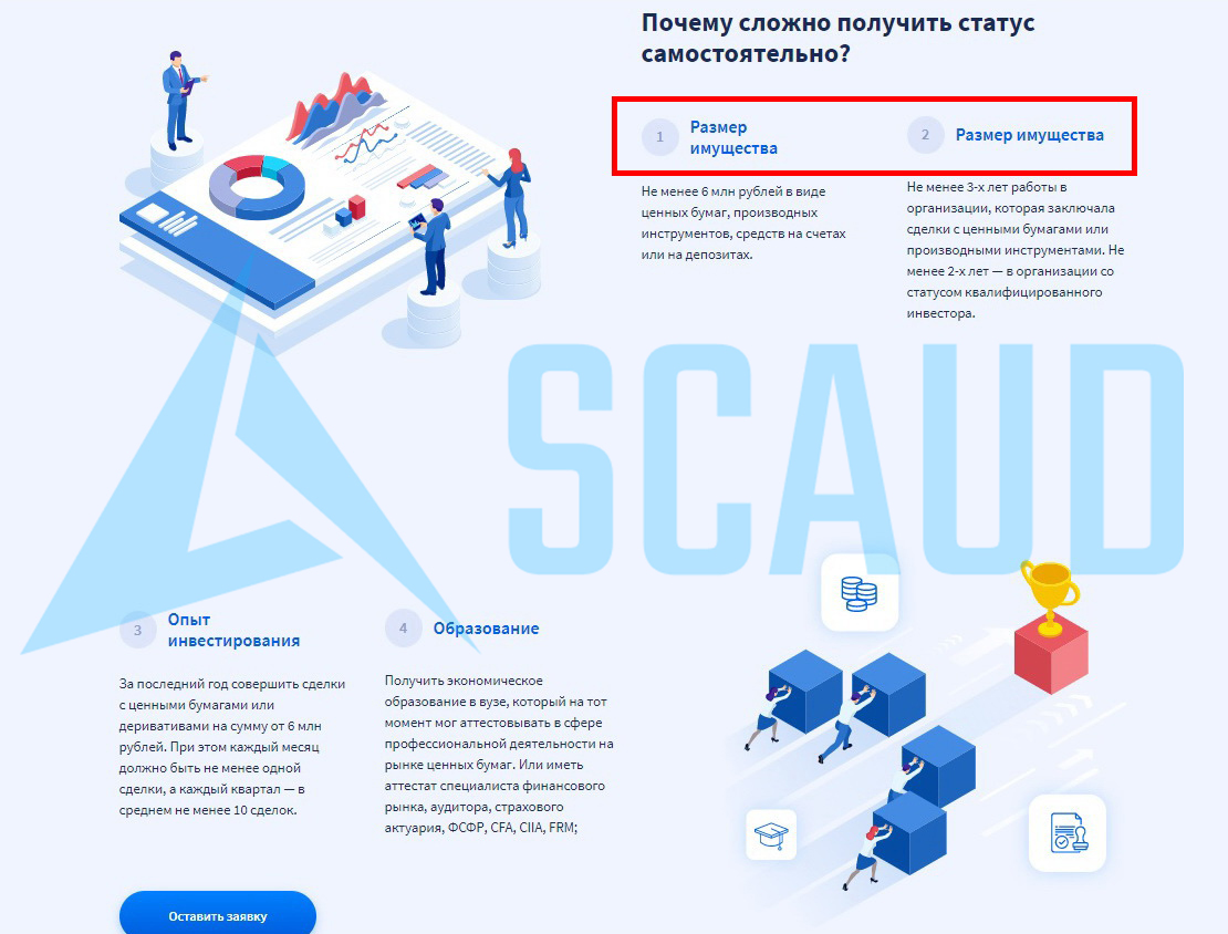Что это за статус и почему kvalinvest.ru считает его удачной наживкой?