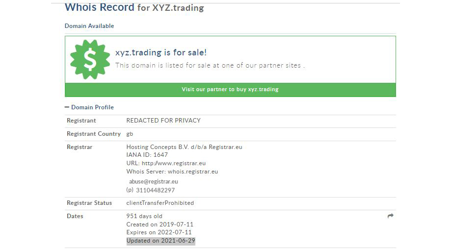 XYZ Trading: лживые обещания оффшорной брокерской компании 